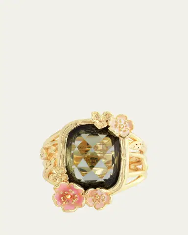 Anabel Aram Jewelry Wildflowers Stone Statement Ring | Thumbnail 2