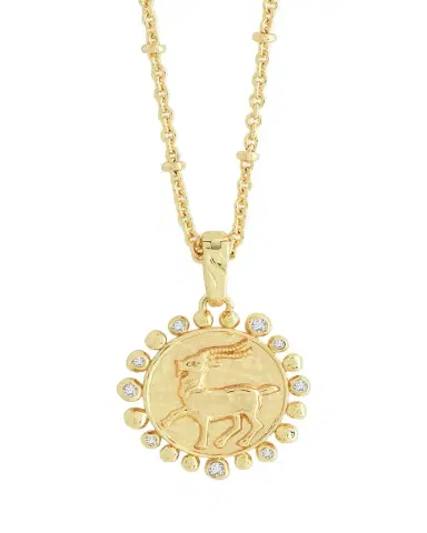 Anabel Aram Jewelry Zodiac Pendant Necklace | Thumbnail 1