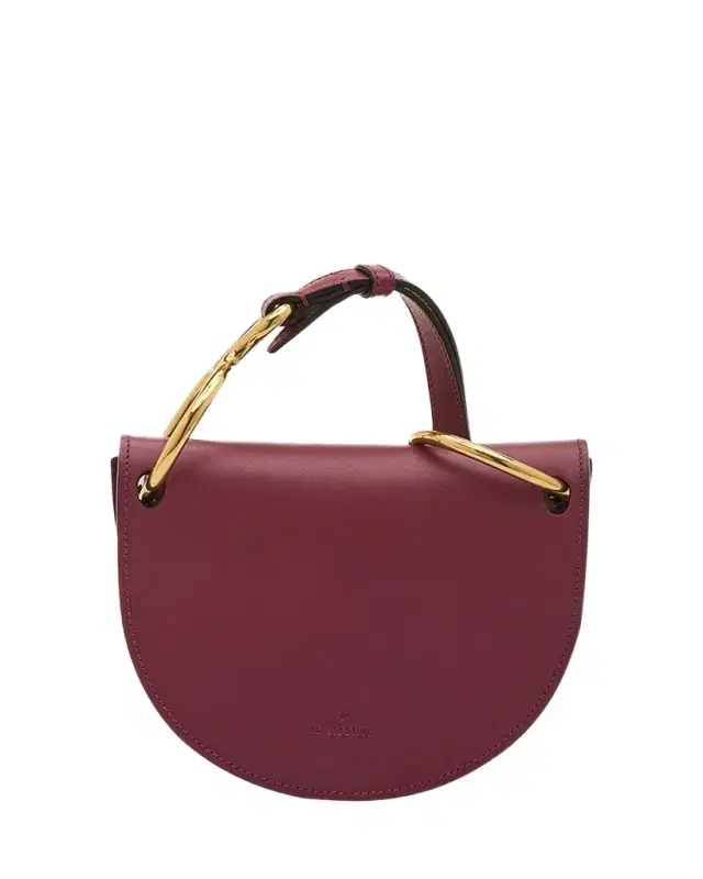 Il Bisonte Consuelo Ring Flap Leather Crossbody Bag
