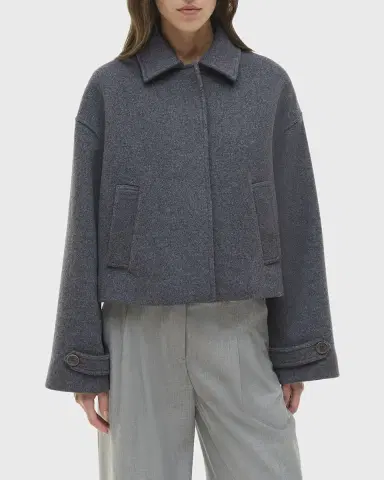 Simkhai Colby Wool-Blend Jacket | Thumbnail 9 Simkhai Colby Wool-Blend Jacket | Thumbnail 9