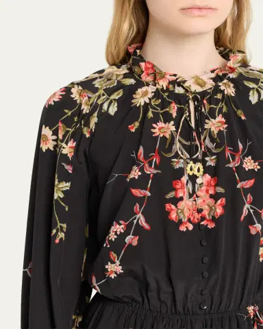 Sea Jolie Floral Long-Sleeve Mini Dress | Thumbnail 5 Sea Jolie Floral Long-Sleeve Mini Dress | Thumbnail 5