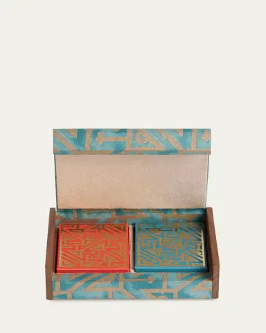 L'Objet Fortuny Playing Cards Set with Storage Box | Thumbnail 2