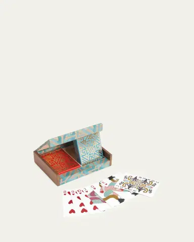 L'Objet Fortuny Playing Cards Set with Storage Box | Thumbnail 3