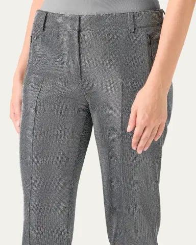 Akris punto Fabia Embellished Slim-Leg Ankle Pants | Thumbnail 4 Akris punto Fabia Embellished Slim-Leg Ankle Pants | Thumbnail 4