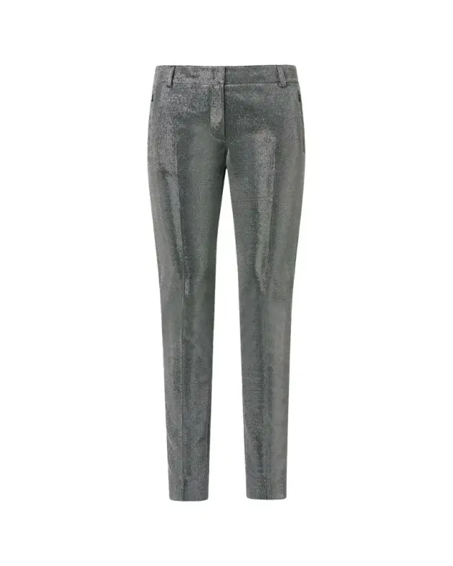 Akris punto Fabia Embellished Slim-Leg Ankle Pants