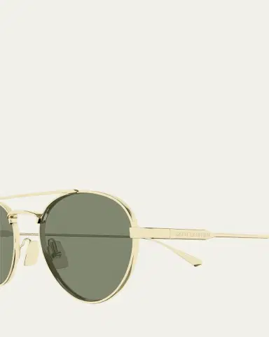 Saint Laurent 51mm Metal Aviator Sunglasses | Thumbnail 3 Saint Laurent 51mm Metal Aviator Sunglasses | Thumbnail 3