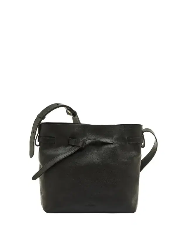Elisa Leather Bucket Bag