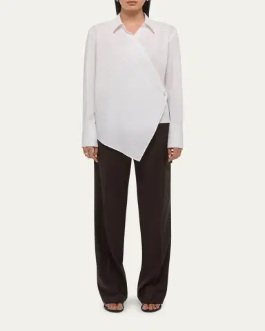 Helmut Lang Long-Sleeve Wrap Shirt | Thumbnail 2