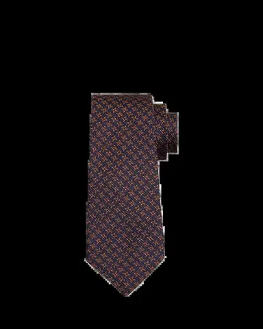 Kiton Men's Star-Print Silk 7-Fold Tie | Thumbnail 2 Kiton Men's Star-Print Silk 7-Fold Tie | Thumbnail 2