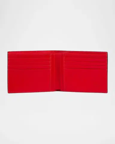 Christian Louboutin Men's Coolcard Two-Tone Leather Wallet | Thumbnail 2
