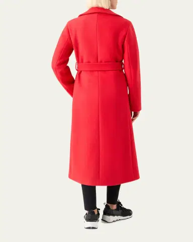 Akris punto Belted Long Wrap Coat | Thumbnail 3 Akris punto Belted Long Wrap Coat | Thumbnail 3
