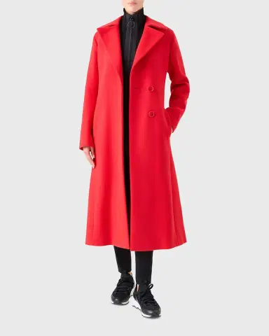 Akris punto Belted Long Wrap Coat | Thumbnail 8 Akris punto Belted Long Wrap Coat | Thumbnail 8