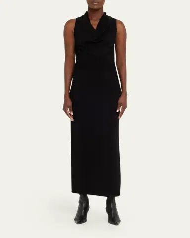 Simkhai Ramona Knit Cowl-Neck Midi Dress | Thumbnail 2 Simkhai Ramona Knit Cowl-Neck Midi Dress | Thumbnail 2