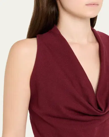 Simkhai Ramona Knit Cowl-Neck Midi Dress | Thumbnail 9 Simkhai Ramona Knit Cowl-Neck Midi Dress | Thumbnail 9