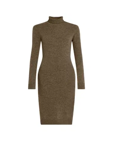MM6 MAISON MARGIELA Wool-Blend Turtleneck Sweater Dress | Thumbnail 1