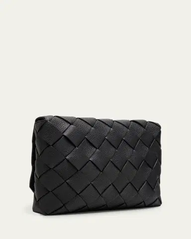 Bottega Veneta Men's Diago Large Intreccio Leather Crossbody Bag | Thumbnail 4 Bottega Veneta Men's Diago Large Intreccio Leather Crossbody Bag | Thumbnail 4