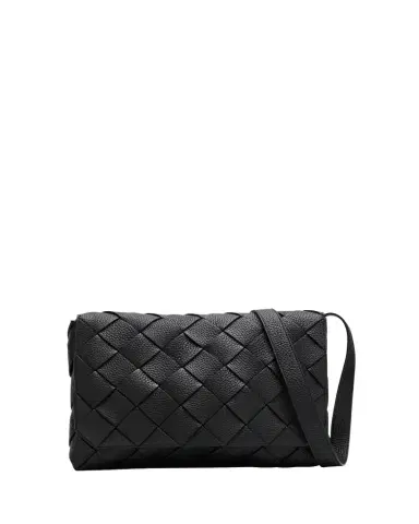 Bottega Veneta Men's Diago Large Intreccio Leather Crossbody Bag | Thumbnail 1 Bottega Veneta Men's Diago Large Intreccio Leather Crossbody Bag | Thumbnail 1
