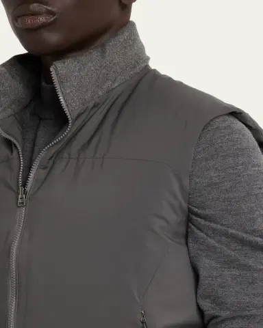 Sease Men's Insulated Cashmere Reversible Vest | Thumbnail 9 Sease Men's Insulated Cashmere Reversible Vest | Thumbnail 9