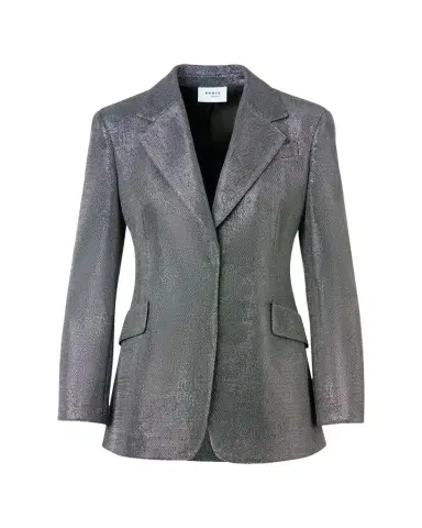 Akris punto Strass Single-Breasted Boyfriend Blazer | Thumbnail 1 Akris punto Strass Single-Breasted Boyfriend Blazer | Thumbnail 1