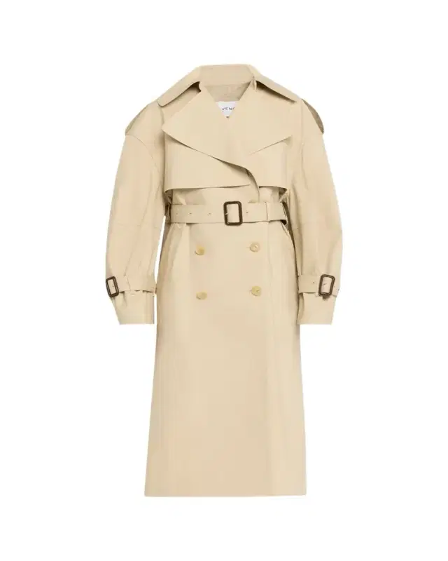Belted Cocoon Trench Coat