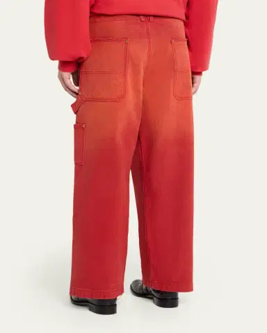 Willy Chavarria Men's Canvas Workwear Toluca Pants | Thumbnail 3 Willy Chavarria Men's Canvas Workwear Toluca Pants | Thumbnail 3