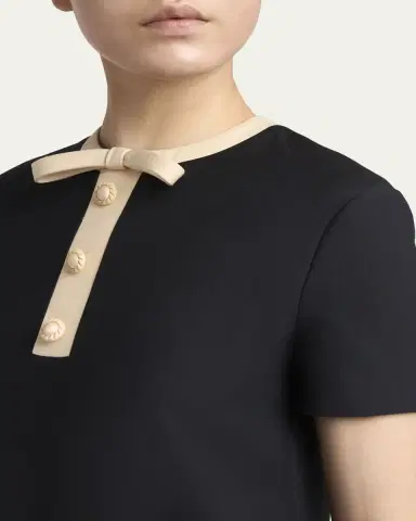 Valentino Garavani Wool-Silk Mini Dress | Thumbnail 5 Valentino Garavani Wool-Silk Mini Dress | Thumbnail 5