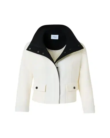 Akris punto Wool Tricotine Zip Jacket | Thumbnail 1 Akris punto Wool Tricotine Zip Jacket | Thumbnail 1