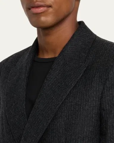 Frame Men's Pinstripe Wool Blazer | Thumbnail 5