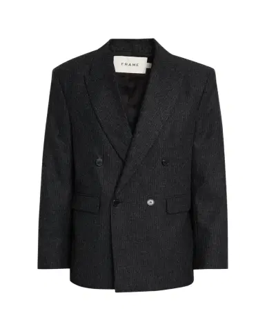Frame Men's Pinstripe Wool Blazer | Thumbnail 1