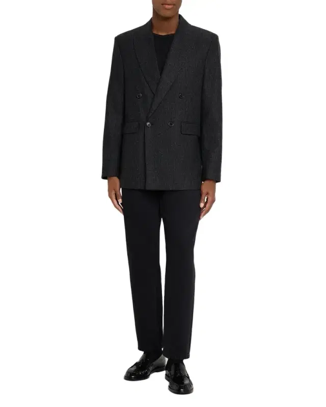 FRAME Men's Pinstripe Wool Blazer