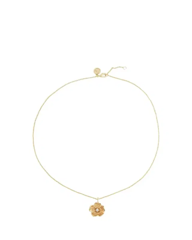 Anabel Aram Jewelry Wildflowers Pendant Necklace