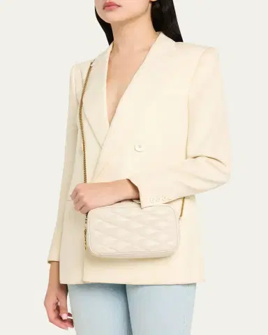 Saint Laurent Gaby Mini Camera Bag in Quilted Leather | Thumbnail 2 Saint Laurent Gaby Mini Camera Bag in Quilted Leather | Thumbnail 2