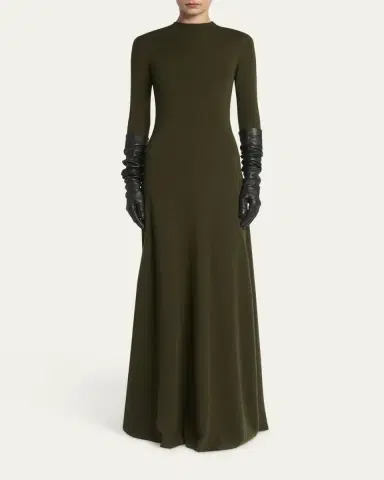 TOM FORD Knit Long-Sleeve Maxi Dress | Thumbnail 2