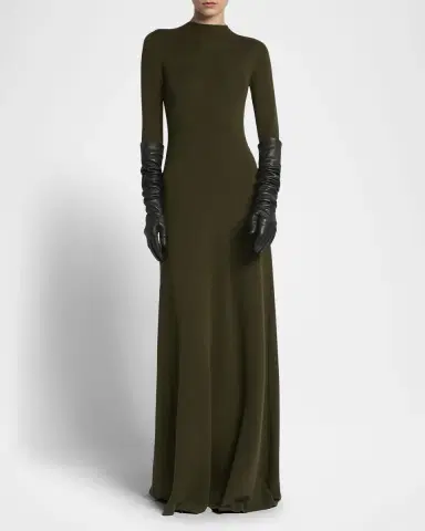 TOM FORD Knit Long-Sleeve Maxi Dress | Thumbnail 6