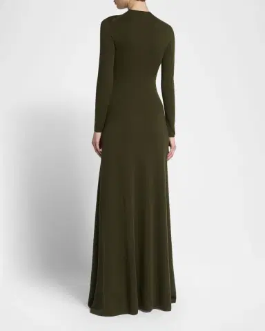 TOM FORD Knit Long-Sleeve Maxi Dress | Thumbnail 7