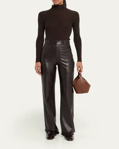 Valextra Mochi Top-Handle Sublime Leather Mini Bag | Thumbnail 5 Valextra Mochi Top-Handle Sublime Leather Mini Bag | Thumbnail 5