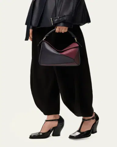 Loewe x Albers Puzzle Square Shoulder Bag in Leather | Thumbnail 2 Loewe x Albers Puzzle Square Shoulder Bag in Leather | Thumbnail 2
