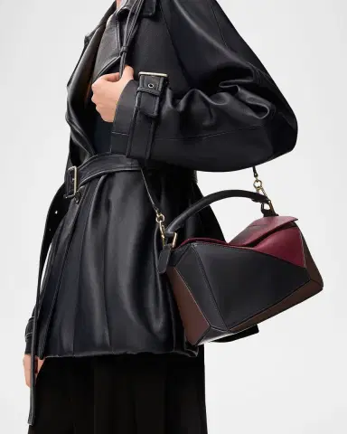 Loewe x Albers Puzzle Square Shoulder Bag in Leather | Thumbnail 9 Loewe x Albers Puzzle Square Shoulder Bag in Leather | Thumbnail 9