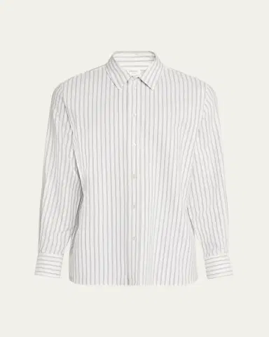 Saint Laurent Men's Striped Sport Shirt | Thumbnail 5