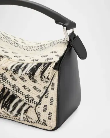 Loewe x Albers Puzzle Small Fringe Shoulder Bag in Woven Textile | Thumbnail 10 Loewe x Albers Puzzle Small Fringe Shoulder Bag in Woven Textile | Thumbnail 10