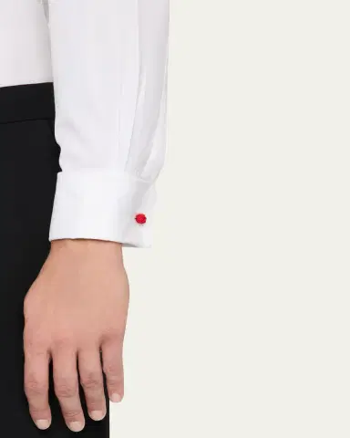 Charvet Men's Knotted Cotton Cufflinks | Thumbnail 11