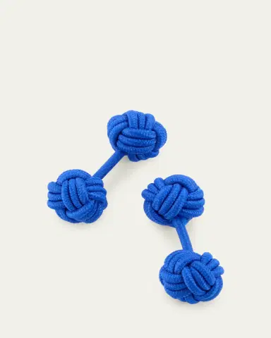Charvet Men's Knotted Cotton Cufflinks | Thumbnail 15