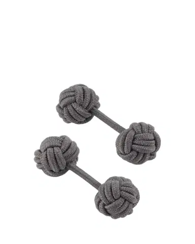 Charvet Men's Knotted Cotton Cufflinks | Thumbnail 1
