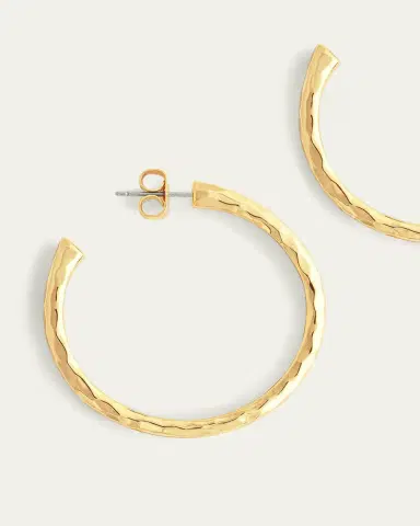 Anabel Aram Jewelry Farrier Medium Hoop Earrings | Thumbnail 3 Anabel Aram Jewelry Farrier Medium Hoop Earrings | Thumbnail 3