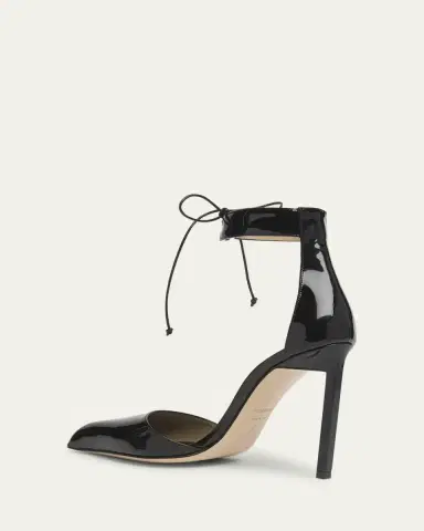 Tom Ford 105mm Patent Leather Ankle-Tie Pumps | Thumbnail 4 Tom Ford 105mm Patent Leather Ankle-Tie Pumps | Thumbnail 4