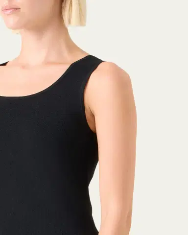 Akris punto Fitted Knit Tank Top | Thumbnail 5