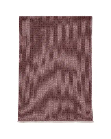 Brunello Cucinelli Men's Cashmere Chevron Scarf | Thumbnail 1 Brunello Cucinelli Men's Cashmere Chevron Scarf | Thumbnail 1