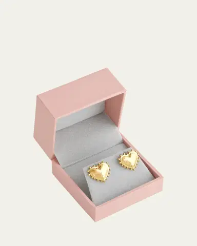 Anabel Aram Jewelry Heart Stud Earrings | Thumbnail 5