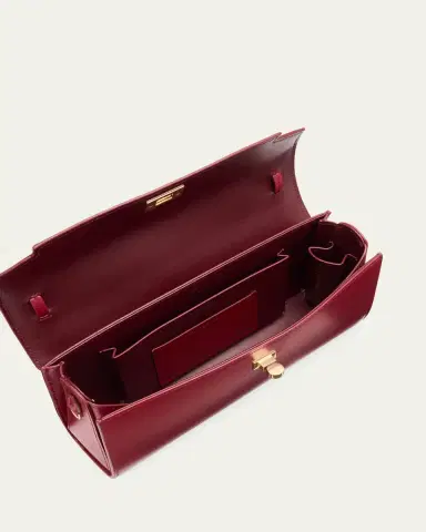 Anya Hindmarch Mortimer Boxy Leather Clutch Bag | Thumbnail 4 Anya Hindmarch Mortimer Boxy Leather Clutch Bag | Thumbnail 4