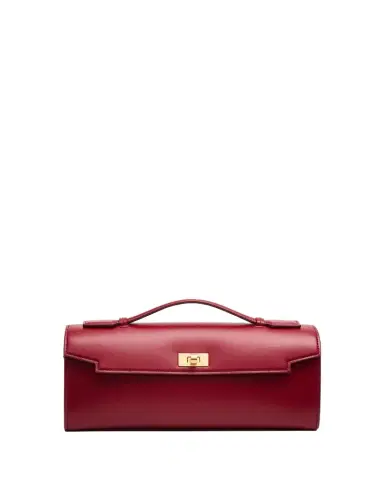 Anya Hindmarch Mortimer Boxy Leather Clutch Bag | Thumbnail 1 Anya Hindmarch Mortimer Boxy Leather Clutch Bag | Thumbnail 1